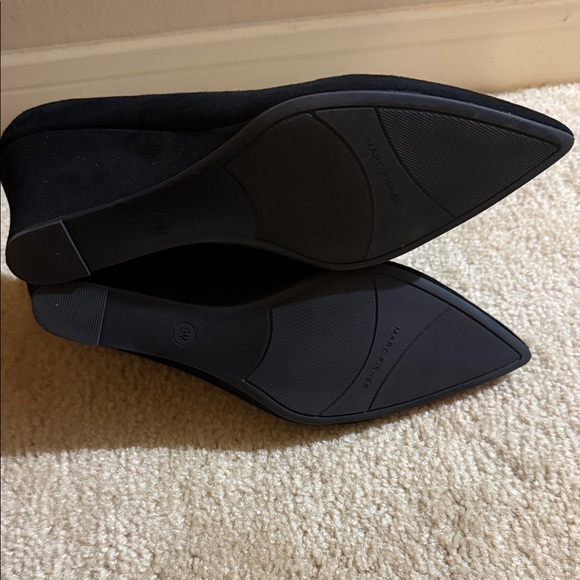 Marc Fisher Women's Calea Wedge Shoes black suede size 9 - Picture 8 of 8